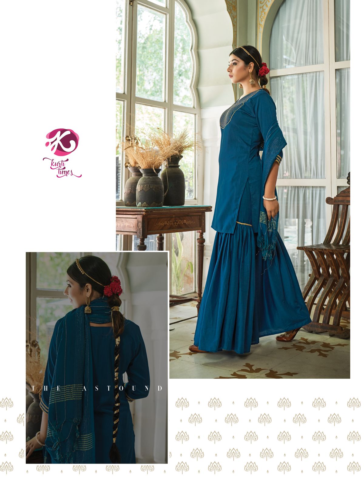 NAKKASHI Heavy Wedding Wear Fancy Designer Chinnon Silk Readymade Suit Collection